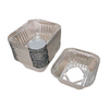 Small Durable Aluminum Foil Pie Dish with Lid