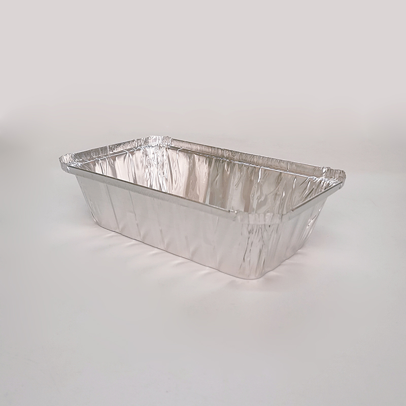 Disposable aluminium tray