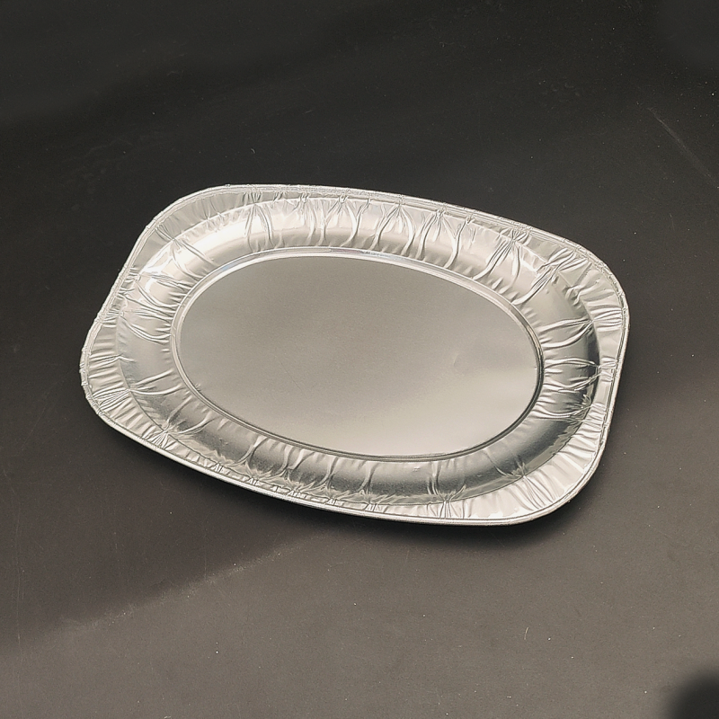 oval tin foil tray