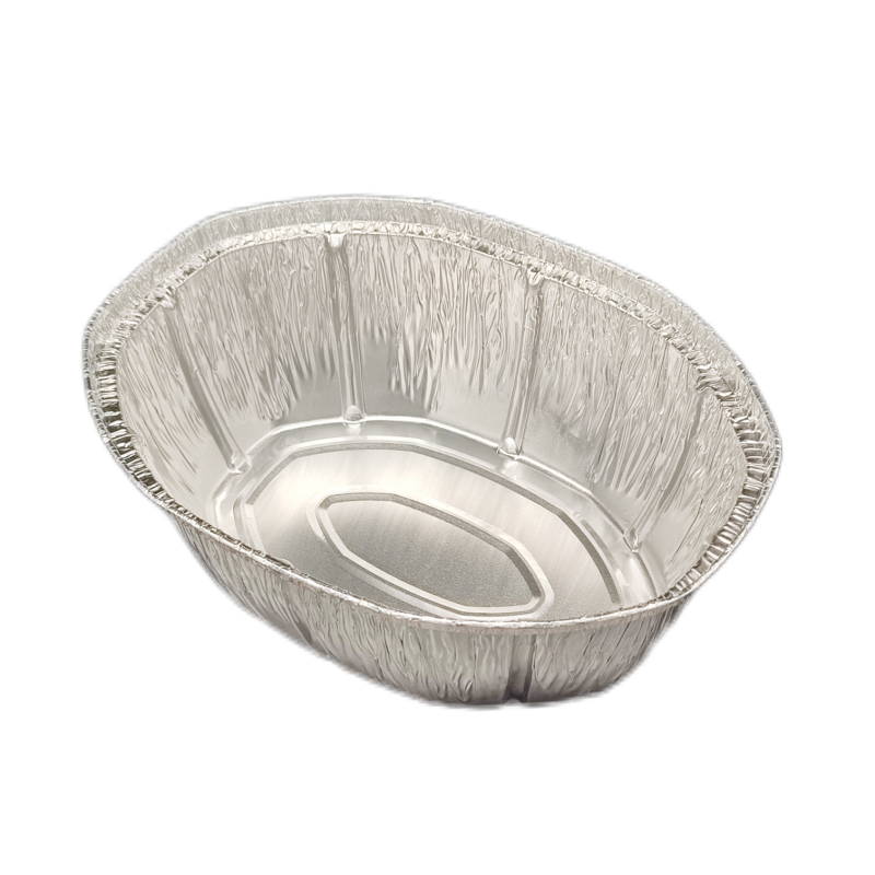Oval Aluminum Foil Turkey Roaster Bowl