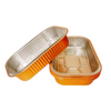 1050ml Gold Sealable Foil Cutlery Disposable Takeaway Pan