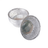 4.3 Inch Small Round Egg Tart Cup Aluminum Foil Container