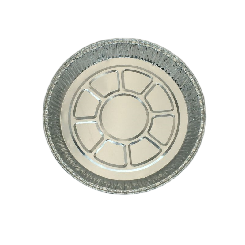 6 Inches Round Disposable Foil Pie Platters Pizza Baking Pans