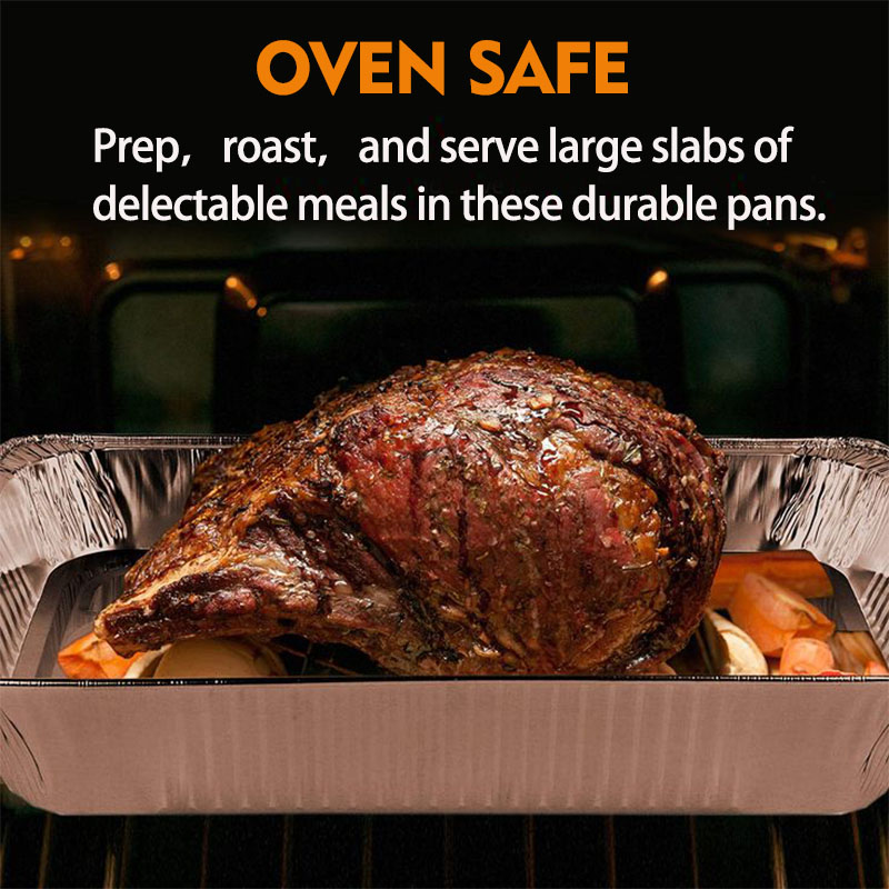 5000ml Extra Large Heavy Duty Aluminum Pans Half Size