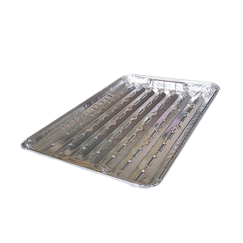 HeatResistant Aluminum Foil Grill Topper Pans for Camping from China