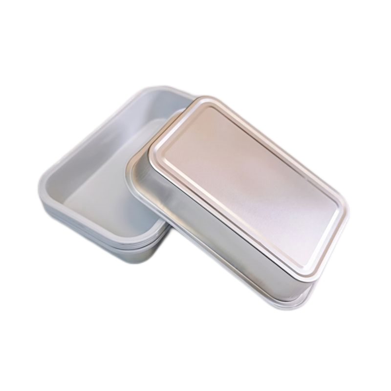 Disposable Aluminum Foil Airline Food Container Takeaway Tray