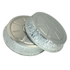 9 Inches Round Disposable Foil Roasting Dishes