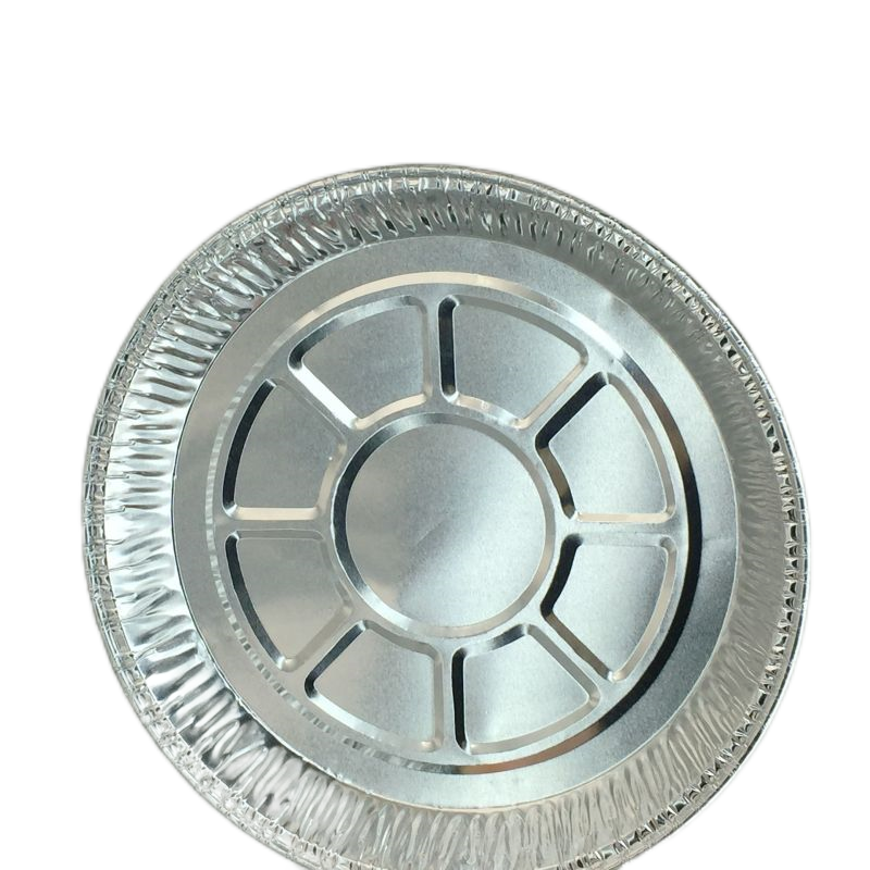 6 Inches Round Disposable Foil Pie Platters Pizza Baking Pans
