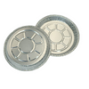 6 Inches Round Disposable Foil Pie Platters Pizza Baking Pans