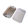Disposable Aluminum Foil Airline Food Container Takeaway Tray