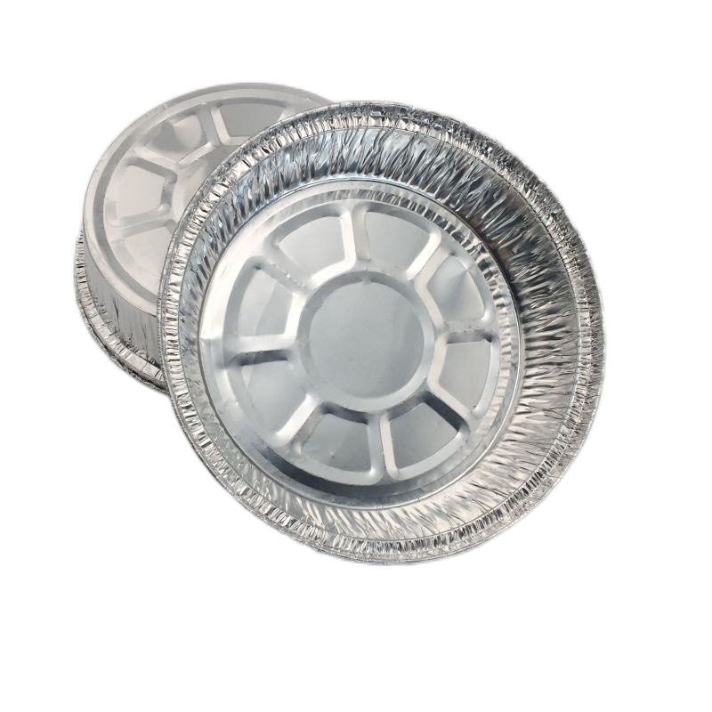 7 Inches Disposable Foil Pie Platters Cake Baking Pans