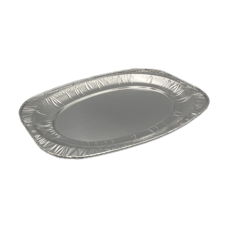Disposable Small Oval Aluminum Foil Roast Dish