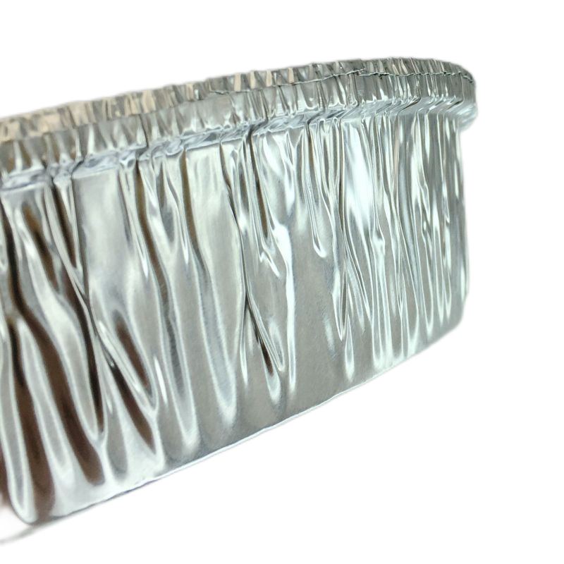 9 Inches Round Disposable Foil Roasting Dishes