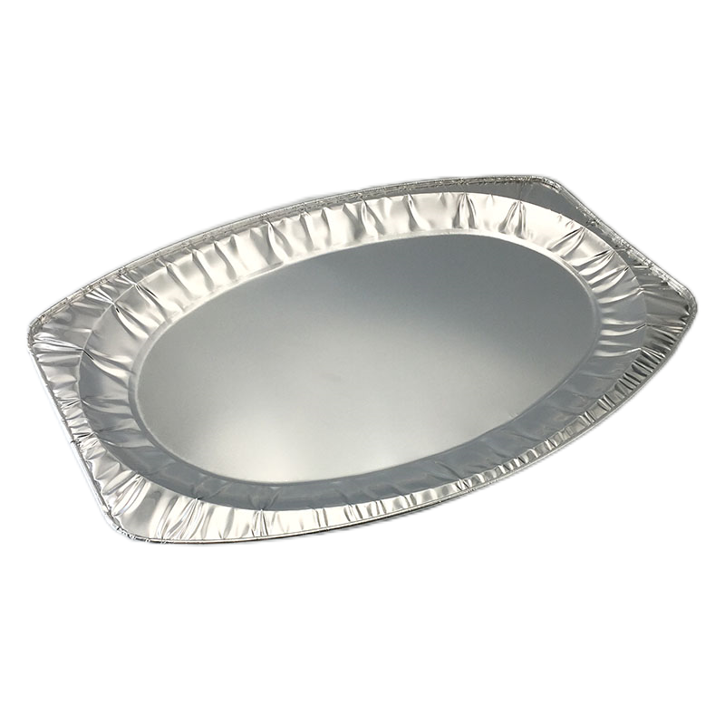 Extra Large Oval Disposable Aluminum Foil Fish Pan