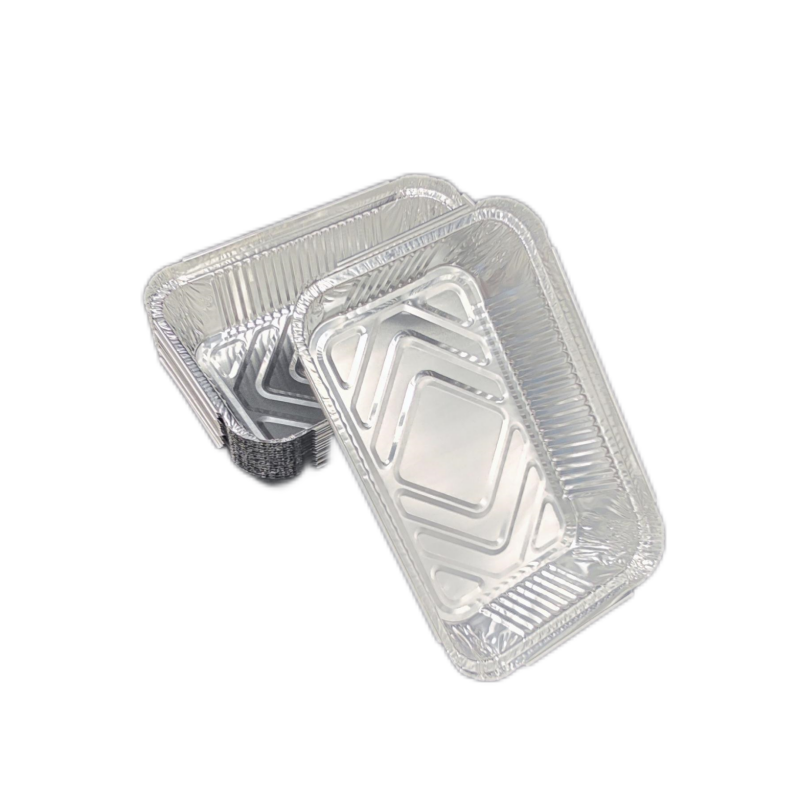 Disposable Tin Foil To Go Containers With Lids from China manufacturer