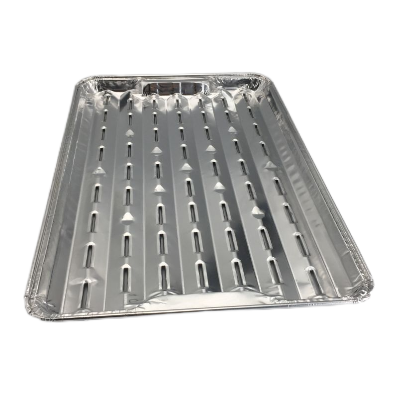 HeatResistant Aluminum Foil Grill Topper Pans for Camping from China