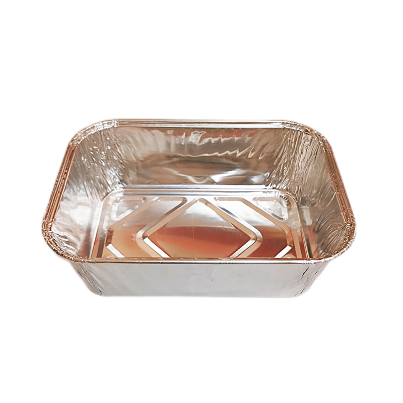 500ml Medium Aluminum Foil Food Tray Disposable Tableware