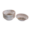 4 Inch Aluminium Foil Seafood Snail Dish with Hole