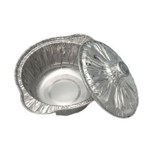 8 Inches Aluminum Foil Steam Pan with Lids