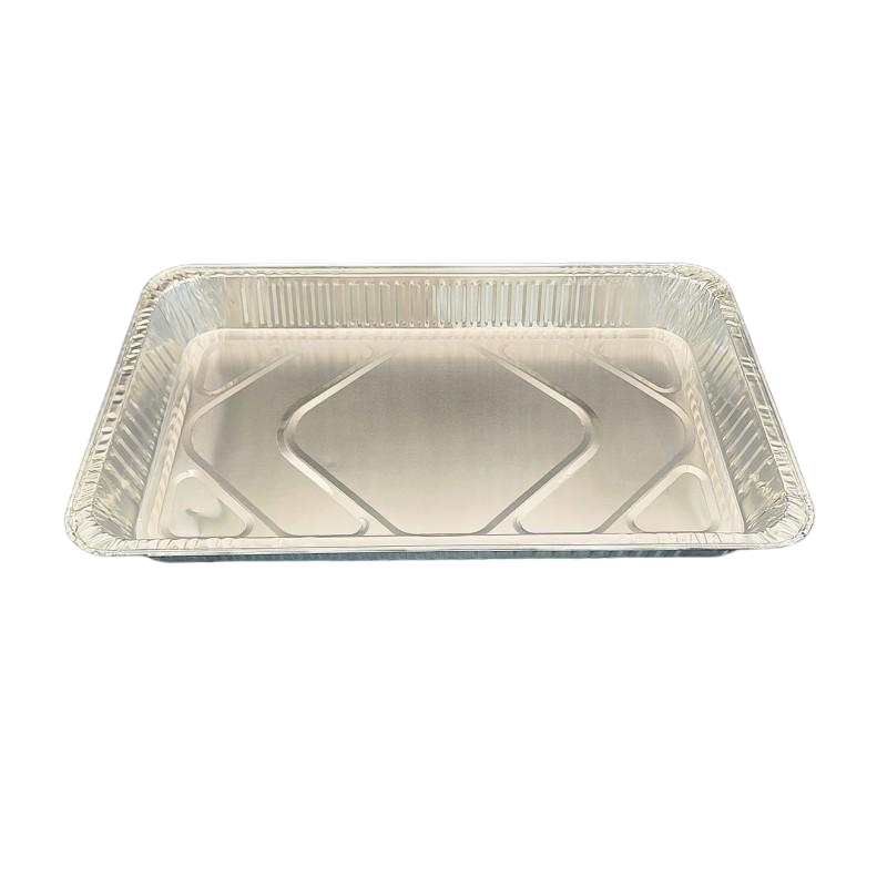 Extra Large 6500ml Aluminum Foil Oven Tray with Lid, Durable