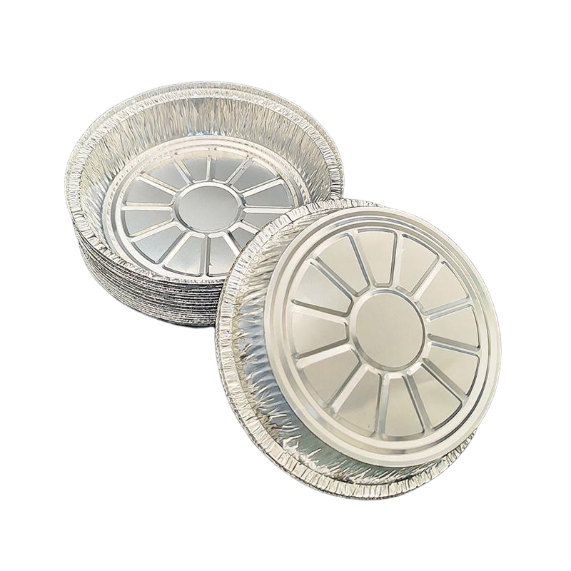 8-Inch Premium Aluminum Foil Pie Pans, Disposable and Recyclable