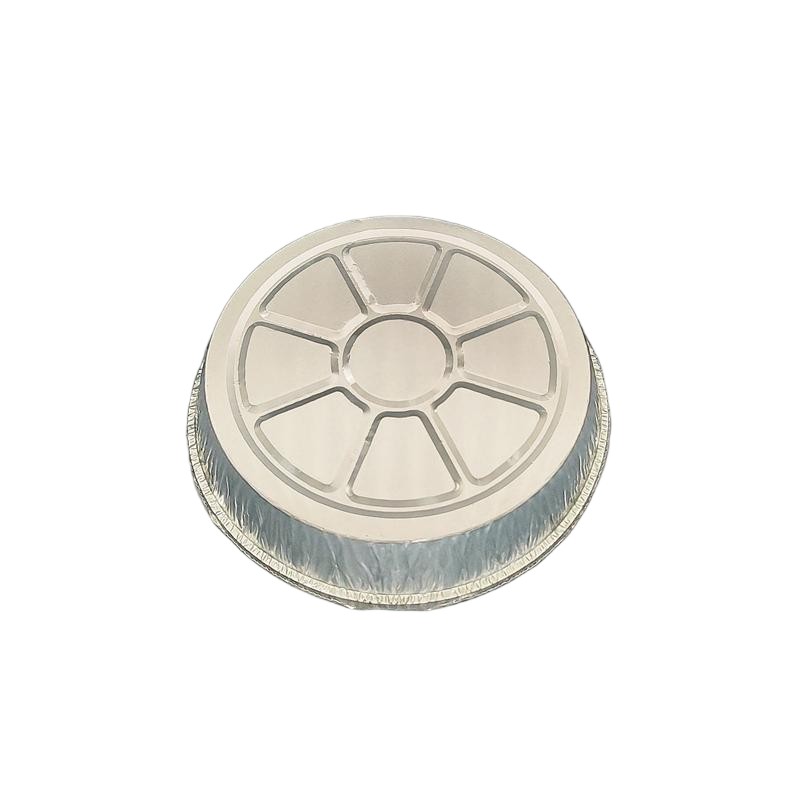 9 Inches Round Disposable Foil Roasting Dishes