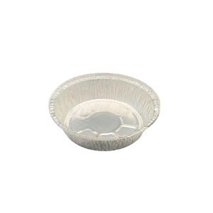 7 Inch Factory Price Round Aluminum Shallow Pie Foil Plate
