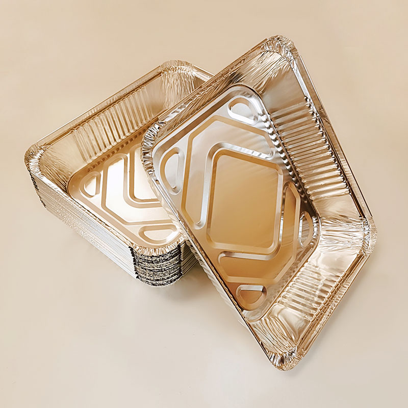 3500ml Disposable Tin Foil Pans for Baking roast Freezer tray
