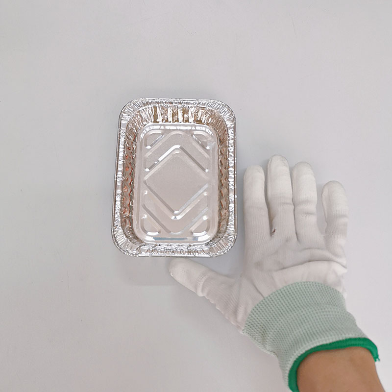 230ml Rectangular Aluminum Foil Baking Cake Pan
