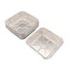 8X8 Square Aluminum Foil Food Grade Pans with Lids