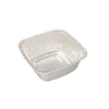 250ml Aluminum Square Cake Bowl - Foil Tableware