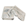 3 Compartment Rectangular Disposable Aluminum Foil Pan