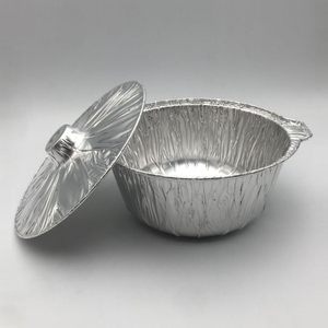 11.5 Inche Disposable Aluminium Foil Pots with Lids