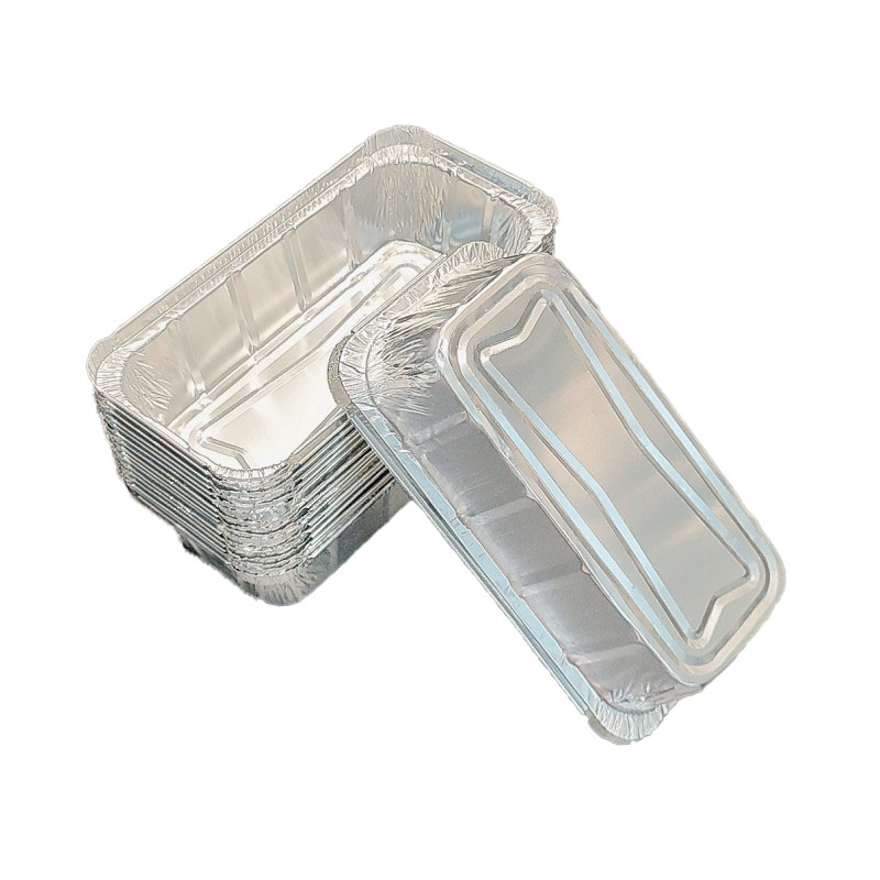 Aluminum Foil BBQ Baking Tray Take Out Tableware