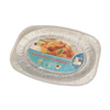 Oval Embossed Aluminium Foil Fish Pan Disposable