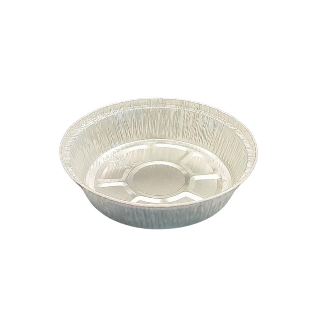 7-Inch Aluminum Foil Baking Pans with Secure Lids, Disposable