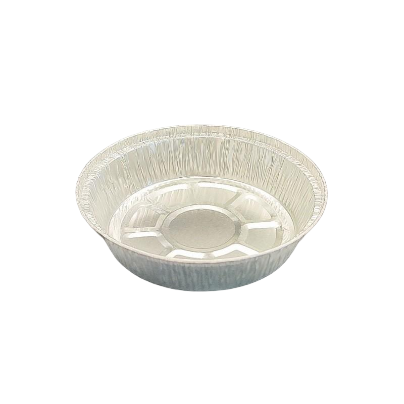 7-Inch Aluminum Foil Baking Pans with Secure Lids, Disposable