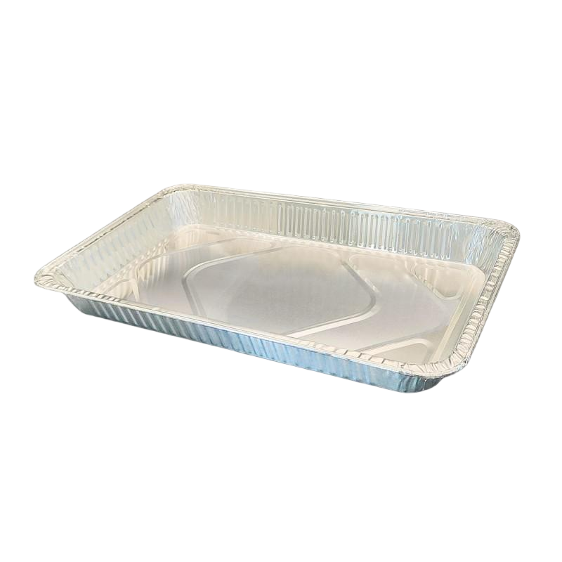 Extra Large 6500ml Aluminum Foil Oven Tray with Lid, Durable