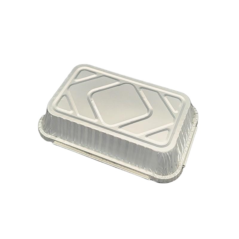 Aluminum Takeout Containers with Secure Lids