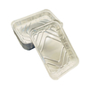 2200ml Rectangle Disposable Aluminum Baking Pans Oven Safe
