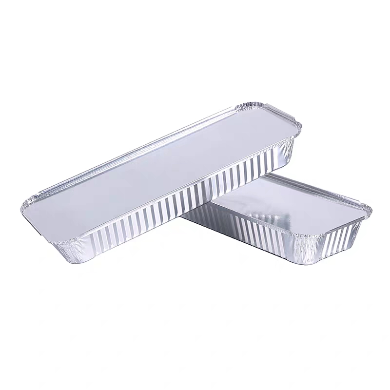 Disposable aluminium tray