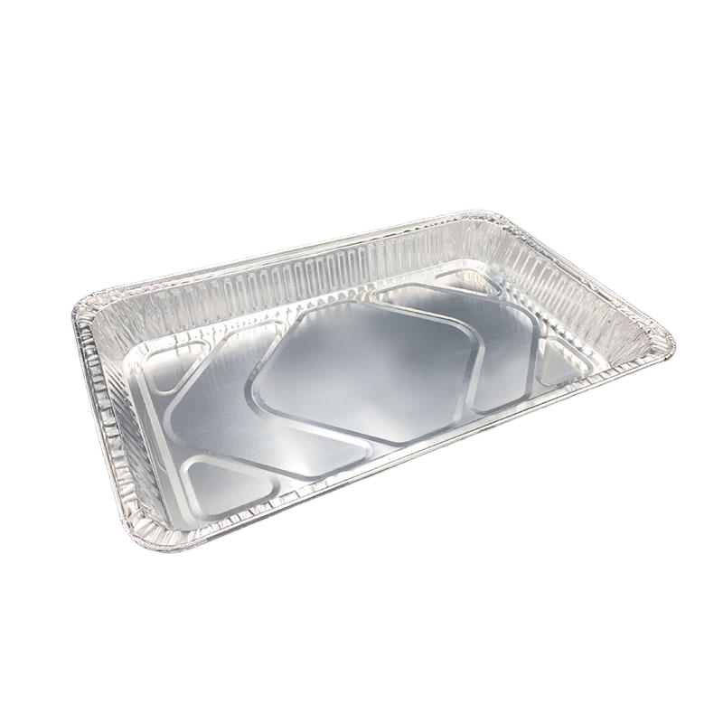Extra Large 6500ml Aluminum Foil Oven Tray with Lid, Durable