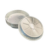 11 Inch Premium Aluminum Foil Round Drip Pan, Food-Safe