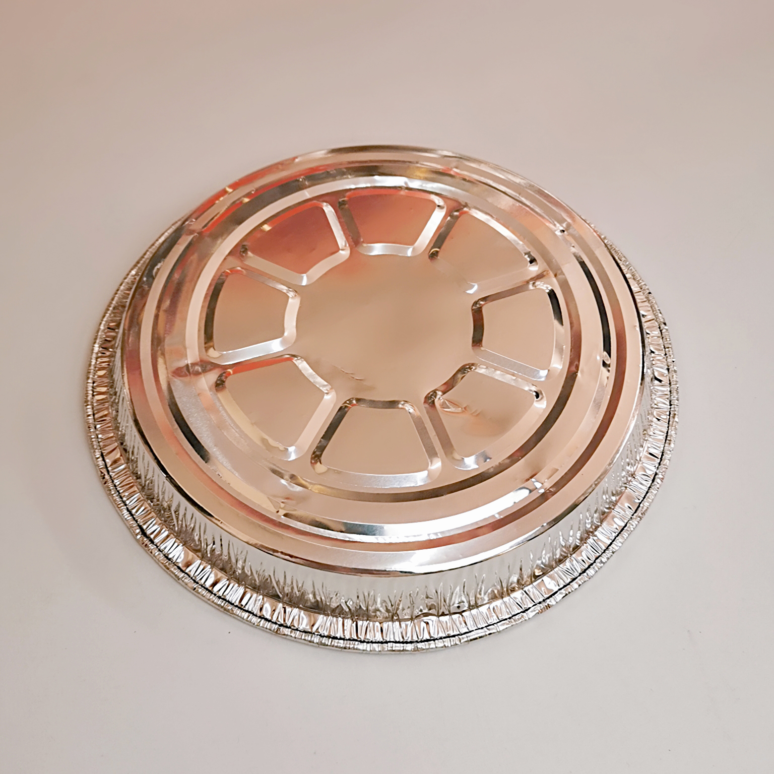 10 Inches Barbecue Baking Pizza Aluminum Foil Serving Pan