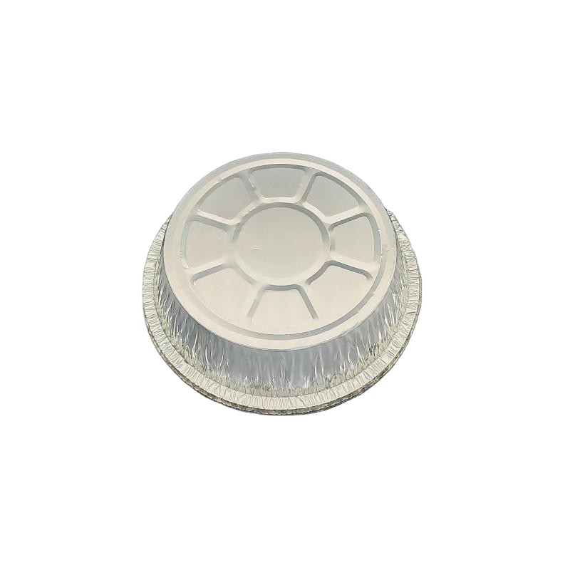7 Inch Factory Price Round Aluminum Shallow Pie Foil Plate