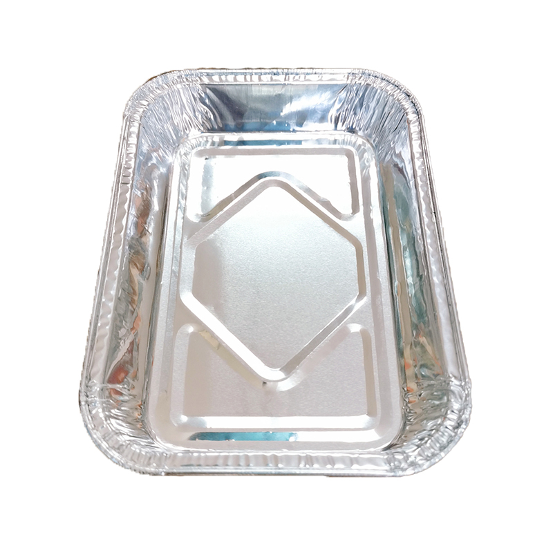 280ml small Disposable Aluminum Foil Meal Prep Cookware Square Pans