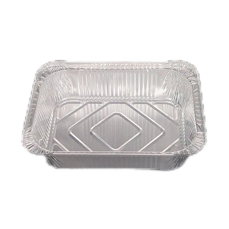 1850ml Square Deepening Tin Foil Food Grade Tableware