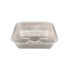 8X8 Square Aluminum Foil Food Grade Pans with Lids