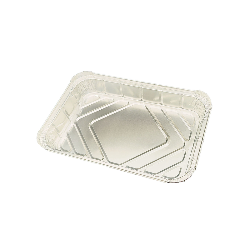 2200ml Rectangle Disposable Aluminum Baking Pans Oven Safe