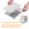 1000ml Rectangular Aluminium Foil Pan Disposable Dishware